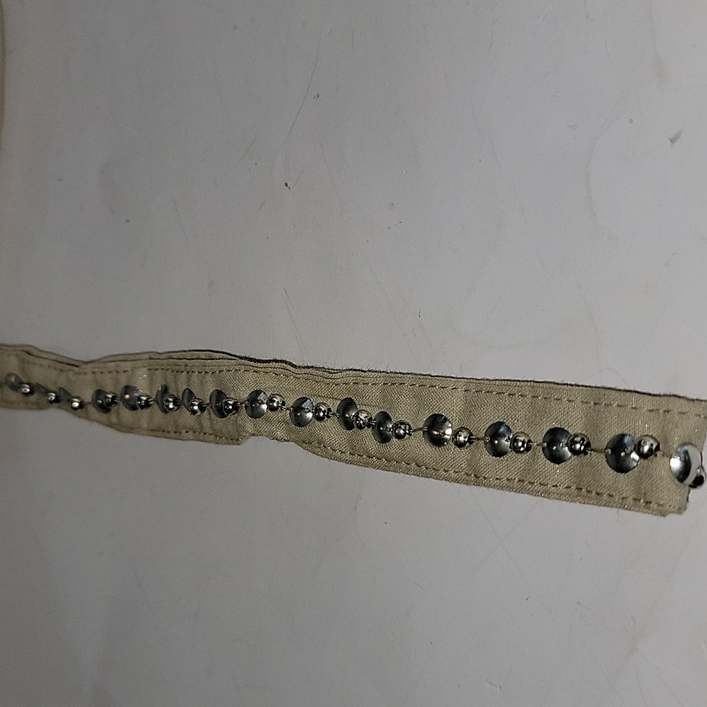 CHARLIE PAIGE BEAD & SEQUIN EMBELLISHED WRISTLET - Picture 10 of 11